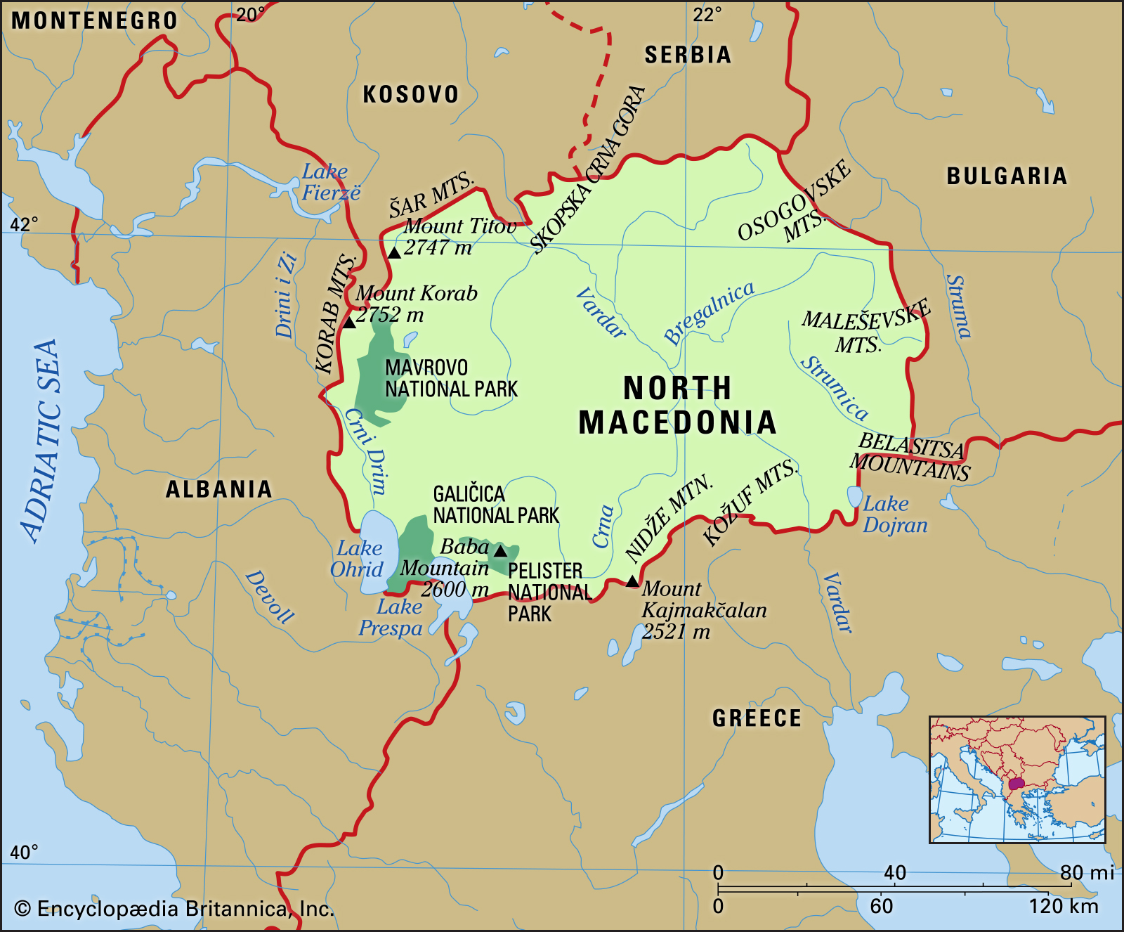 Photo of * Overview of North Macedonian Lakes